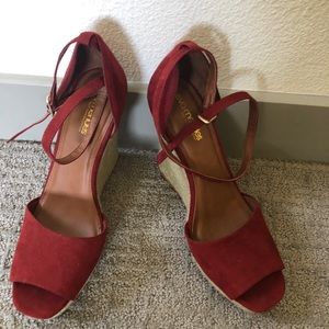 Eva Mendes Wedge Heels